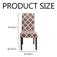 thumbnail image 5 of Polyester Chair Covers for Wide Usage, Stretchable Spandex Offers Easy Clean & Installation, Anti-dust Slipcovers for Dining Room, Wedding, And Hotel Décor, 5 of 5