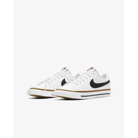 Nike Court Legacy DA5380-102 Youth Kid's White/Desert Ochre/Black Shoes HS1792 (5)