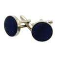 thumbnail image 4 of Gemelos para camisa de negocios perfecl de metal redondos, 4 of 8