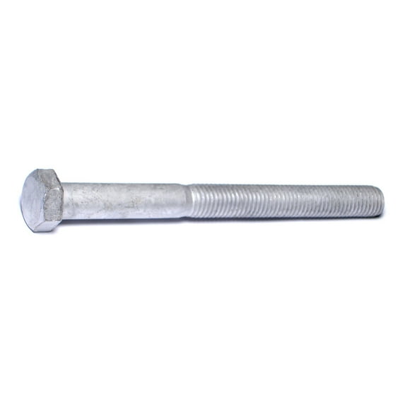 5/8"-11 x 7" Hot Dip Galvanized Hex Cap Screws CSHS-577 (15 pcs.)