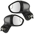 thumbnail image 2 of cciyu Left and Right Side View Mirrors Fits for 2014-2016 For FORD For FIESTA Power; Non-Heated; w/Signal Lamp; w/Blind Spot Detection; PTM; Exterior Mirrors - OE D2BZ17683F-PFM, 2 of 4