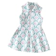 thumbnail image 2 of Angala Active Dress For Girls Sleeveless Notch Neck Graphic Print Girls Back To School Dresses, 2 of 8
