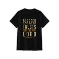 thumbnail image 2 of Bible Verse Christian God Savior Devotee Men Gift Jesus T-Shirt,OdeJous Funny Clothing Black S, 2 of 5