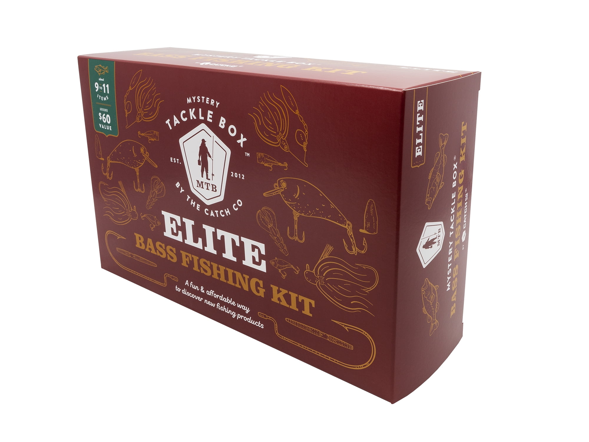 Mystery Tackle Box Elite Bass Fishing Lure Kit