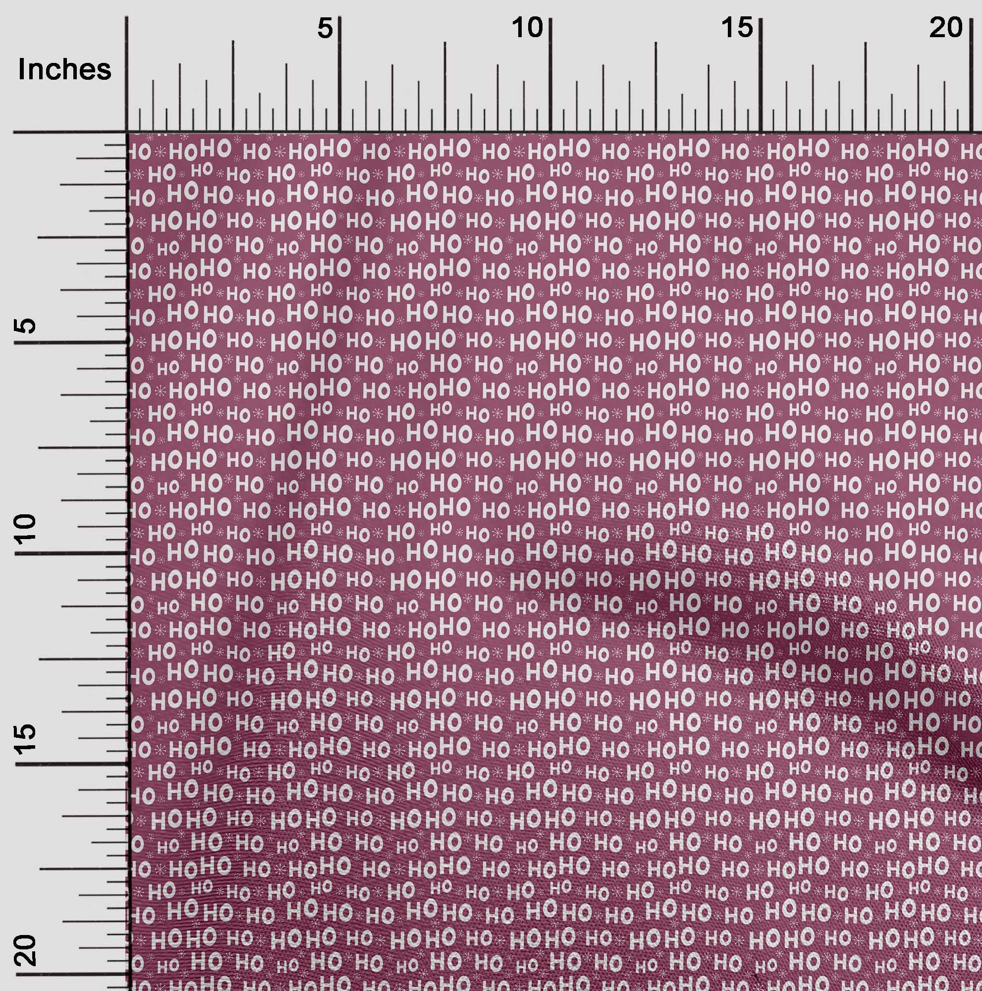 oneOone Cotton Flex Pink Fabric Christmas Fabric For Sewing Printed Craft Fabric By The Yard 40 Inch Wide