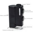 thumbnail image 3 of Fyydes Camera Magnifier, Universal Phone Microscope Magnifier 60~100X Zoom In with LED and UV Light Tiny Objects Observation Tool, Phone Camera Magnifier, 3 of 10