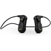 H2O Audio SONAR PRO Bluetooth Bone Conduction Headphones with USB Charging Cable, Earplugs, Black