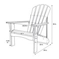 thumbnail image 6 of Rockport Adirondack Chair - Rust, 6 of 7