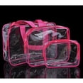 thumbnail image 1 of Bolsa de cosméticos transparente de PVC, bolsa de lavado impermeable, bolsa de almacenamiento de viaje portátil, bolsa de lavado, 1 of 2