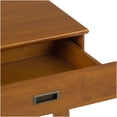 thumbnail image 2 of Mid Century Modern End Table with Drawer, Light Brown Solid Wood Side Table for Living Room, Bedroom, 2 of 10