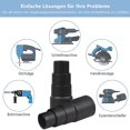 thumbnail image 2 of Vacuum Cleaner Adapter Vacuum Cleaner Hose Adapter 25 Mm To 42 Mm, 2 of 5