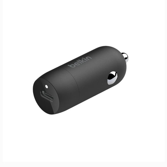 Cargador De Auto 30w Usb-C negro