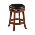 thumbnail image 2 of Boraam 24in. Backless Swivel Wood Counter Stool - Cherry Finish, 2 of 4