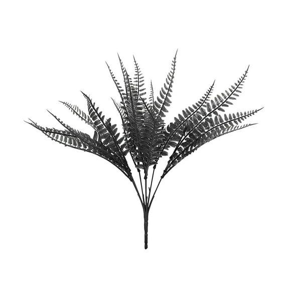 Panxico Artificial flowers Realistic Synthetic Persian Fern Fern 2024 New Faux Persian Fern Ferns Outdoor Planter Large Lifelike Feen Hanging Silk Fern Stems Indoor Basket Plant Vase Filler K