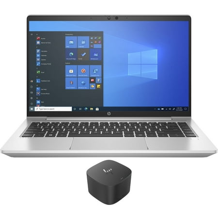 HP ProBook 640 G8 Home/Business Laptop (Intel i7-1185G7 4-Core, 14.0in 60Hz Full HD (1920x1080), Intel Iris Xe, 32GB RAM, 256GB m.2 SATA SSD, Win 11 Pro) with 120W G2 Dock