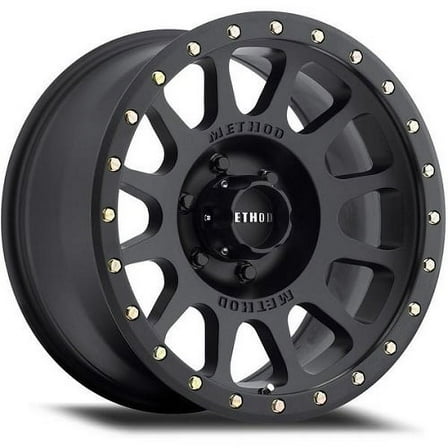 Method Race Wheels mr305 nv 17x8.5 8x170 0et 130.81mm matte black wheel Fits select: 1999-2023 FORD F250, 1999-2022 FORD F350