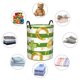 thumbnail image 4 of Fotbe Watercolor St Patrick Day Cesto de Ropa con Asas, Cesto Impermeable de Gran Capacidad, Bolsa de Lavado para Dormitorio, Cesto de Ropa con Ruedas y Asas-Small, 4 of 6