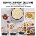 thumbnail image 6 of VEVOR Electric Crepe Maker, 16-Inch Commercial Crepe Machine, 1700W Flat Plate Crepe Griddle, Nonstick Stainless Steel Pancake Making Machine, Desktop Circular Cereals Pancake Stove with Temp Control, 6 of 9