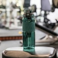 thumbnail image 2 of I-83 Bouilloire de Sport Verte 750Ml avec Paille, Résistant aux Hautes Températures, Double Mode, Couvercle à une Main pour Camping, Été, Extérieur, Léger, 2 of 6