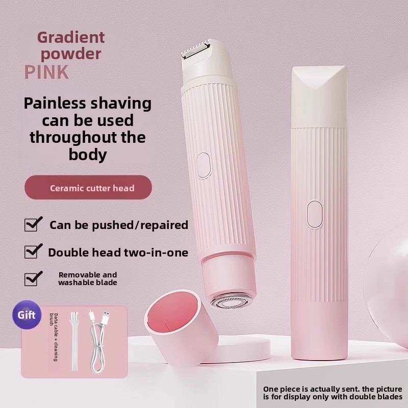 Electric Shaver for Men and Women, Private Area Pubic Hair Trimmer, Shaving Tool, Intimate Hair Removal Device