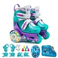 thumbnail image 2 of Shinysix Skating Shoes,Helmet Roadblock Roller With Pads Helmet Huiop Pads Helmet Roadblock Roller Set Kids Set Children With Buzhi, 2 of 7