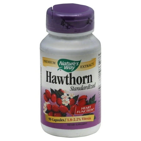 - Nature's Way Premium Extract Hawthorn, Standardized, 90 Ct