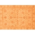 thumbnail image 1 of Ahgly Company Indoor Rectangle Oriental Orange Traditional Area Rugs, 8' x 10', 1 of 4