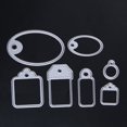 thumbnail image 3 of Diy Metal Embossing Cutting Die 10 Piece Set Cutting Die Carbon Steel silver, 3 of 10