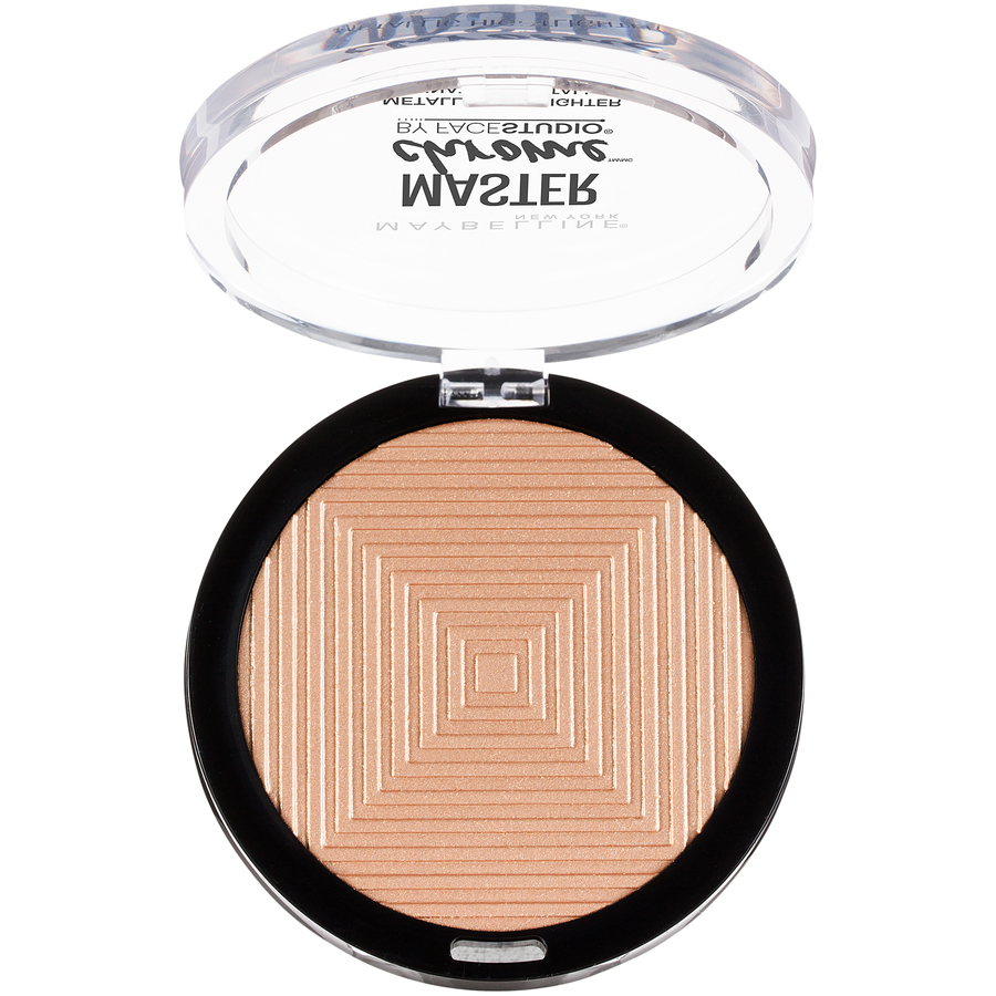 Maybelline Facestudio Master Chrome Metallic Highlighter Makeup, Molten Gold, 0.24 oz - image 5 of 15