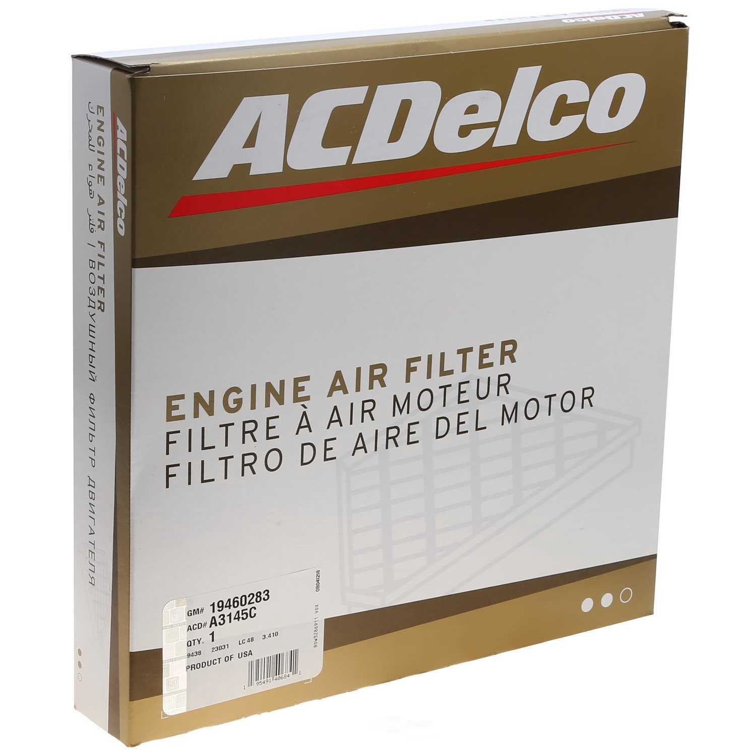 ACDelco A3145C Air Cleaner Element