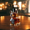 thumbnail image 7 of Glass&Bottle Corgi Whiskey Bottle Decorative Wine Bottle Rack Purpose Beverage Container And Unique Bar Decoration. Corgi bottle, 7 of 7