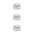 thumbnail image 1 of fastboy Large Capacity Cosmetic Storage Bag - Store All Makeup In One Place Choose Multiple Colors Marblingwhite silver 3Set, 1 of 6