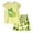 O#01-Light Green, variant on Toddler Girls Outfits Fruit Print Short Sleeves T-Shirt Tee Tops + Shorts Cute Outfits Set 2Pcs Clothes Set, Red 1-2 Years