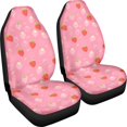 thumbnail image 3 of POLERO Strawberry Pattern Front Seat Cover for Men, 2pcs Vehicle Seat Covers Breathable Washable Car Seat Cover, 3 of 13