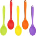 thumbnail image 1 of 5 Pieces Silicone Mixing Spoon Silicone Serving Spoon Kitchen Silicone Spoon for Stirring Mixtures Kitchen Tools, 1 of 5