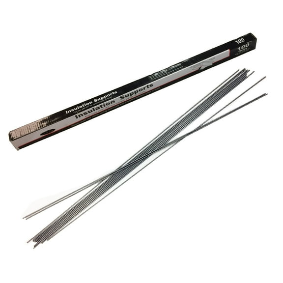 Robtec Insulation Support Wire, 16", 100 piece box