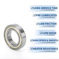 thumbnail image 5 of Unique Bargains 6007ZZ Deep Groove Ball Bearings 35x62x14mm 1 Pc Lubricated Bearings Scooter Skateboard Wheel, 5 of 6