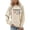 Beige, variant on Womens Sweatshirt 2026 Spring Casual Crewneck Loose Pullover Vintage 1974 Print Long Sleeve Fall Basic Tunic Tops