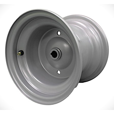 8x7 Hubbed Wheel Husqvarna Silver