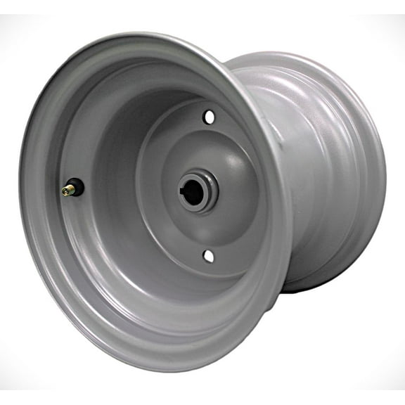 8x7 Hubbed Wheel Husqvarna Silver