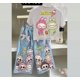 thumbnail image 1 of Pantalones vaqueros con Nudo de mariposa para niñas, pantalones largos de moda de corte recto de pierna ancha, pantalones vaqueros medianos y grandes para niños, 1 of 5