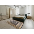 thumbnail image 5 of Ahgly Company Machine Washable Indoor Rectangle Industrial Modern Black Area Rugs, 4' x 6', 5 of 7