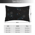 thumbnail image 4 of Disketp Pillow Covers Game Time Pattern Throw Pillow Case Cushion Covers,Cushion For Bedroom,Couch,Home-16"X24", 4 of 9