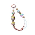 thumbnail image 3 of Llavero con dije de perla, llavero con dije de perla, cadena tipo brazalete para Marrón, 3 of 9