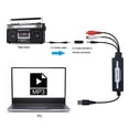 thumbnail image 5 of EzCAP USB 3.5mm Audio Capture Grabber Edit Audio Cable to Digital for Recording Analog Audio Cassett, 5 of 5