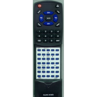 Replacement Remote for TOSHIBA 23306267, RT23306267, CT9952, TP50H50, TP43H60, CX36H60, 34V61, CZ36V61, TZ43V61, CZ32V61, 32A10, CZ32V51, CZ27V51, TZ