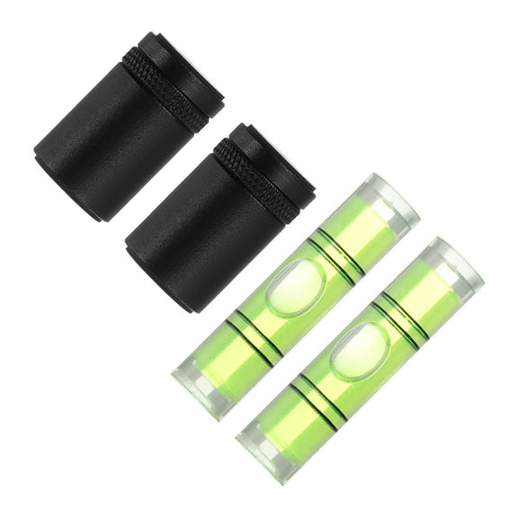 2Pcs Graphics Card GPU Support Bracket, GPU Stand 25-36mm Adjustable for Desktop Video Card Aluminum Black