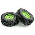 thumbnail image 3 of Car Tires with Wheel Rims Replacement for 110 -4 Axial SCX10 90046 90047 CC10Car, 3 of 6
