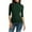 Green|Half Sleeve, variant on Women's High Neck Base Tee Layer Slim Fit Tops 3/4 Sleeve/Sleeveless/Half Sleeve Turtleneck Pullover T-shirts (XL, Hot Pink|3/4 Sleeve)