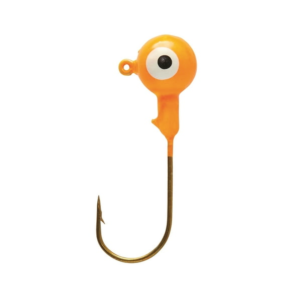 Eagle Claw Ball Head Jig Orange and Bronze